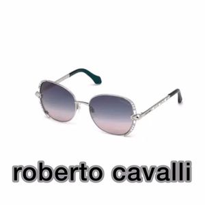 ROBERTO CAVALLI SUBRA SQUARE CRISTAL SUNGLASSES